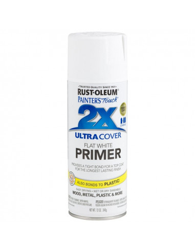 Aérosol primer blanc brillant 12oz