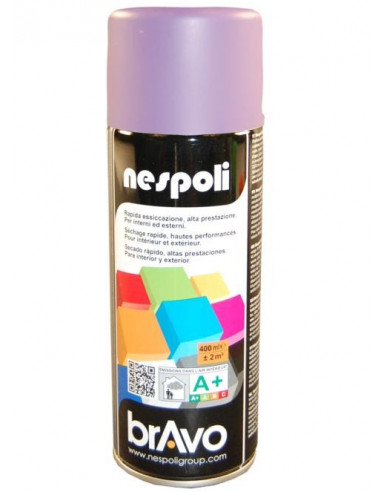 Aérosol peinture bleu lilas effet satiné 400mL