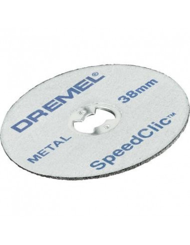 DREMEL 5 Disques EZ speedclic métaux 38 mm épaisseur 1.2 mm