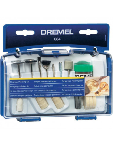 DREMEL Jeu de  20 pièces de nettoyage/polissage