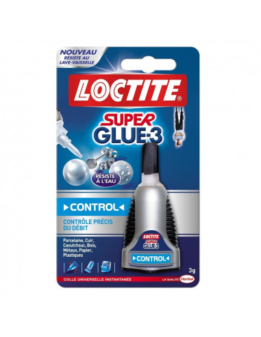 Loctite Colle Super Glue-3 Control Liquide 3 g