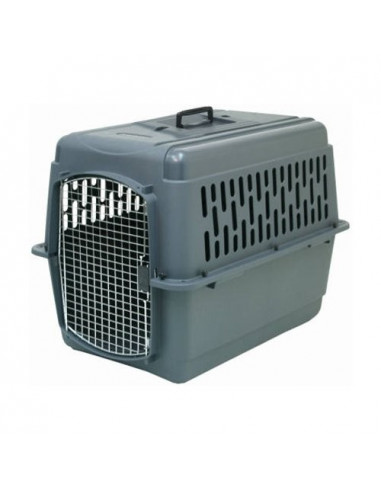 Cage de transport animaux m gris