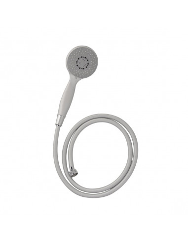 FRANDIS Duo Douchette 1 jet avec flexible de douche 1,50 m Gris