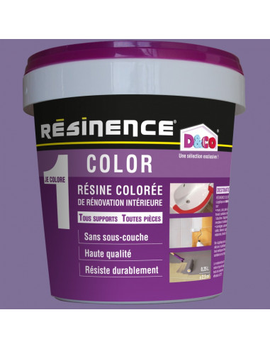 RESINENCE Color Résine colorée rénovation violette 500ml