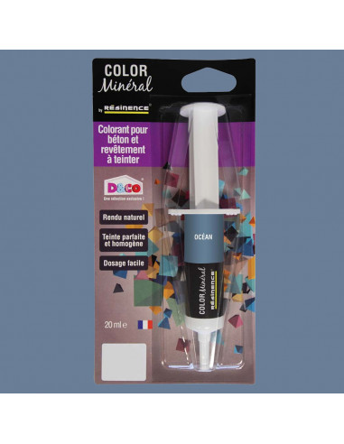 RESINENCE Color Minéral Colorant béton océan 20ml