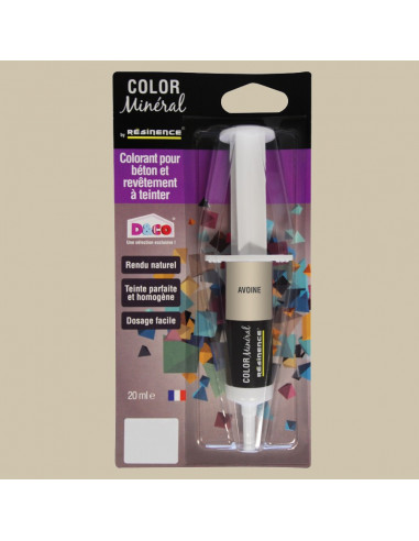 RESINENCE Color Minéral Colorant béton avoine 20ml