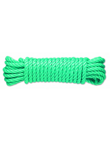 CHAPUIS Corde polypropylène torsadée 1.5T d10mm L15m Vert