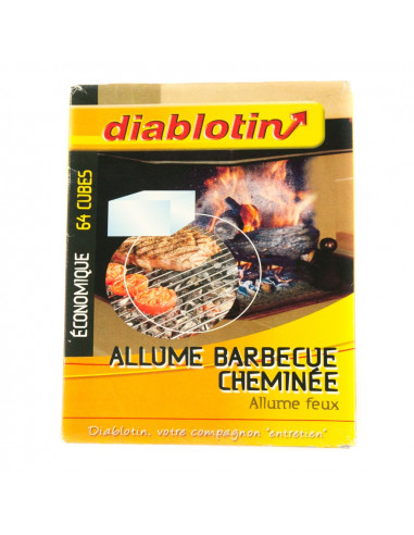 Allume feux barbecue 64 cubes désodorisés