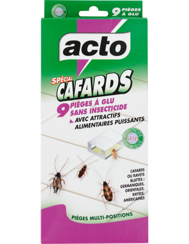 Pack de lutte anti cafards - barrière a insecte ( 2 boites et 1 seringue)