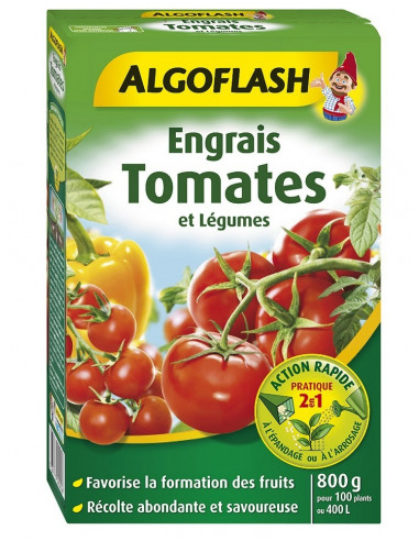 ALGOFLASH Engrais tomates et légumes action rapide 800 g