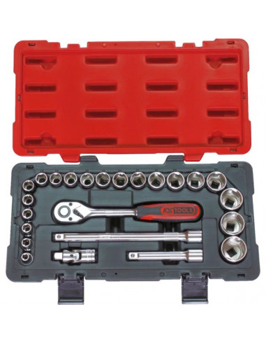 KS TOOL Coffret douilles ks f6 1/2