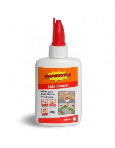 SUPERTITE colle blanche école  60gr