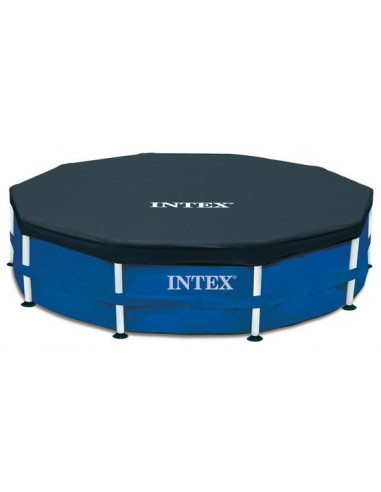 INTEX Bâche piscine tubulaire D366cm