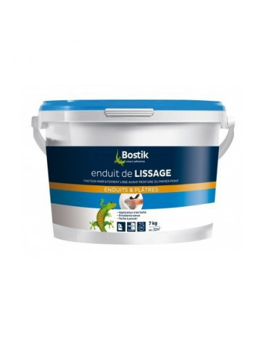 BOSTIK Enduit de lissage pâte 7 kg