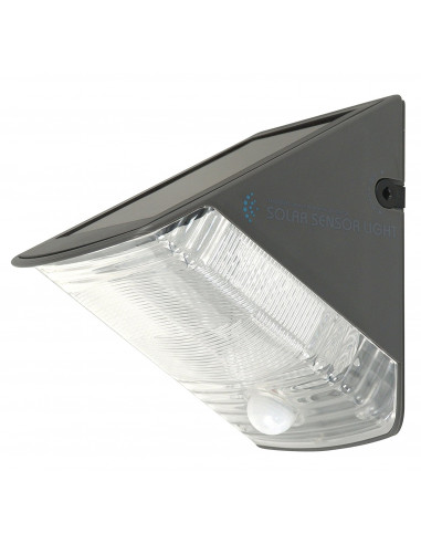 SMARTWARES Applique LED solaire avec détecteur de mouvement et crépusculaire