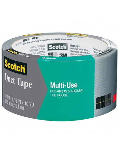 SCOTCH Duct Tape fibre gris - 48 mm x 9.1 m