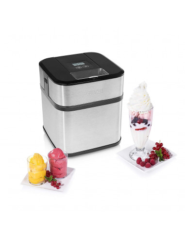 PRINCESS 282605 Sorbetière à accumulateur de froid - Machine à glace - 12W 1.5L