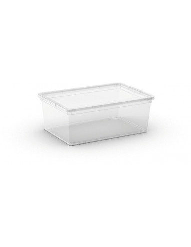 KIS Boîte de rangement plastique C BOX S Transparent 26 x 37 x 14 cm 11L