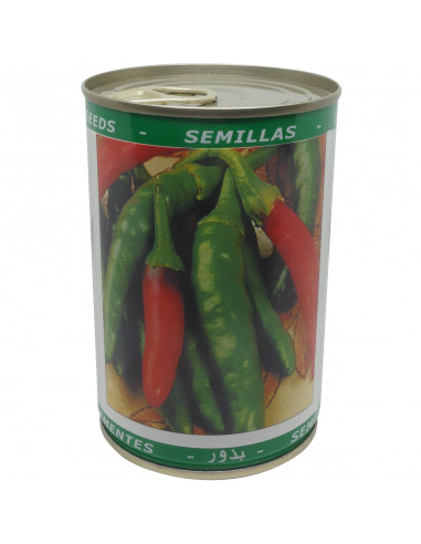 LES DOIGTS VERTS Piment de Cayenne - Boite Métallique 50 gr