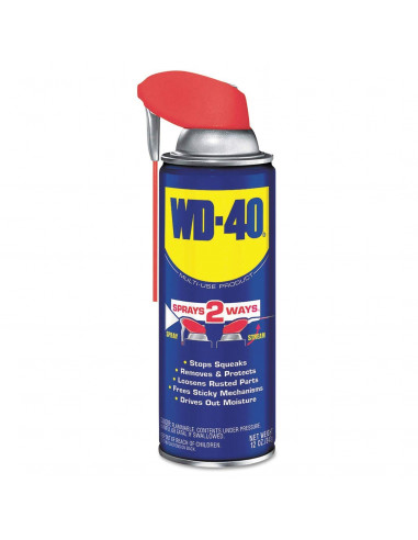 WD40 Produit Multifonction WD-40® Lubrifiant Spray Double Position Smart Straw 12 oz 340 g