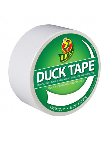 Duck tape 48mm x 18.28m blanc