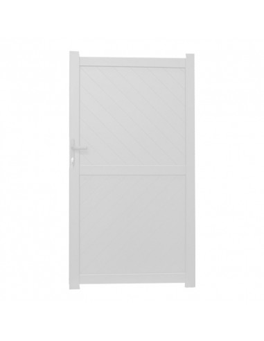 Portillon Aluminium 1000 x 1870 mm Blanc