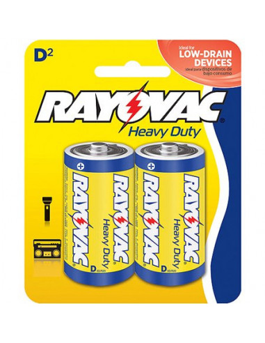 RAYOVAC Pile D LR20 1,5 V x2