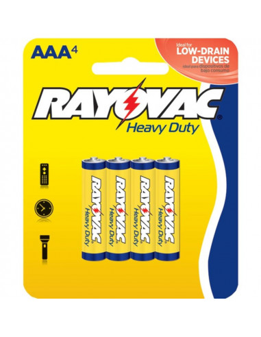 RAYOVAC Pile AAA LR03 1,5 V x4