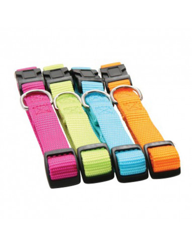 ZOLUX Collier nylon réglable 40 mm, couleur anis