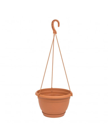 VECA Pot de fleur suspendu en plastique Terracotta Ø 25 cm