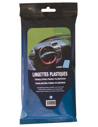 AURILIS Sachet20 lingettes plastique