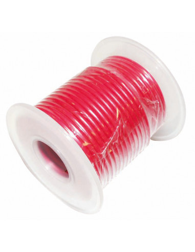 AURILIS 10m cable electr. rouge 1.5mm2