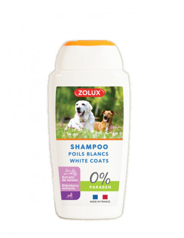 ZOLUX Shampooing Poils blancs 250 ml