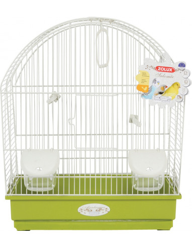 ZOLUX Cage Arabesque Salomée 40 cm Olive