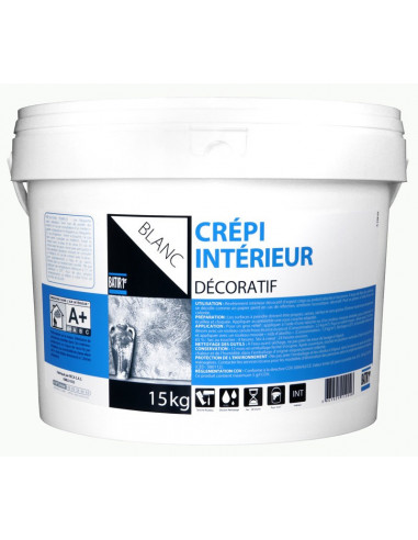 RECA Crépi intérieur BATIR 1er Prix Blanc 15 kg