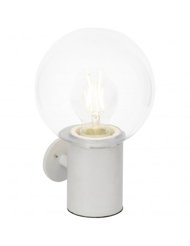 BRILLIANT Lampe à poser 1 Lumière DOT Blanc 23 cm E27 60W