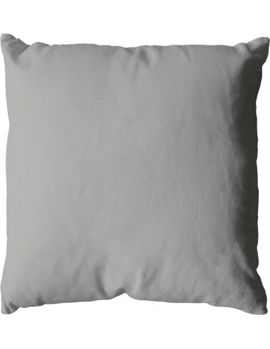 DECOSTAR Coussin déhoussable 40 x 40 cm Gris