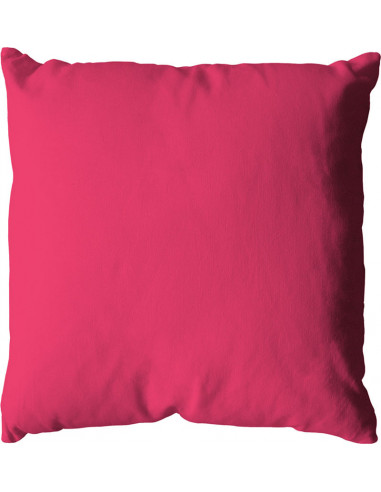 DECOSTARS Coussin Déhoussable Coton 720 g 60 x 60 cm Fushia