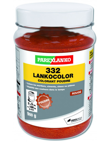 PAREX LANKO 332 Lankocolor 900 g Rouge