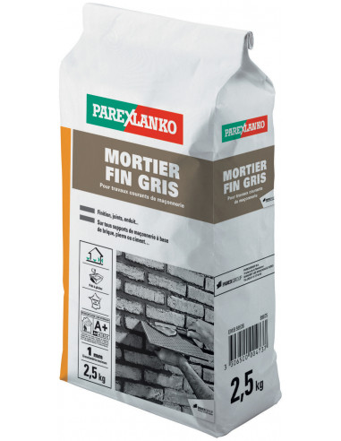 Mortier gris 2,5kg