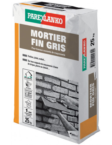 Mortier gris 25kg