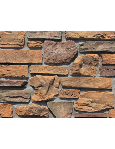Brique murale d'angle MIXED STONE SERIES GB-N03 pièce