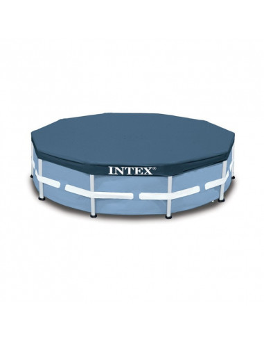 INTEX Bâche de protection pour piscine tubulaire ronde Ø 4,57 m