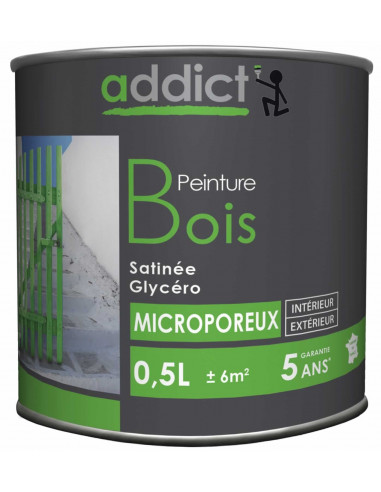 RECA Peinture bois galet 0,5L