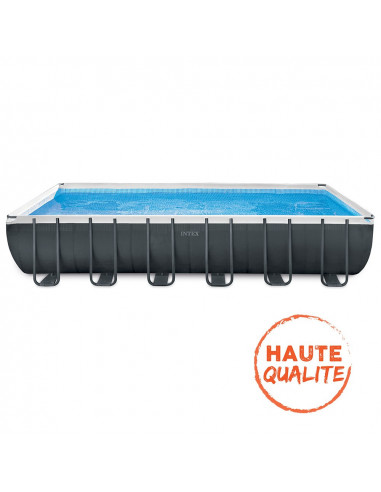 INTEX Kit Piscine Tubulaire ULTRA XTR Rectangulaire 7,32 x 3,66 x 1,32 m