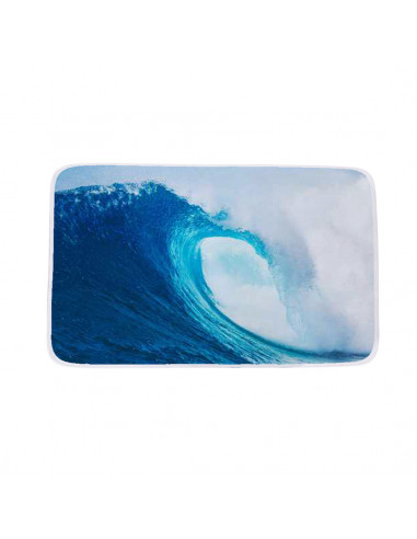 FRANDIS Tapis de bain ocean bleu