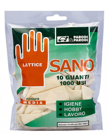 PARODI & PARODI Sano lattice gants latex x10 m