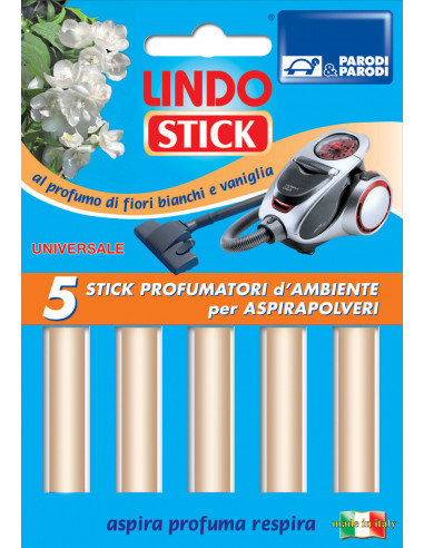 PARODI & PARODI Lindo stick désodorisants aspirateur fleurs blanches