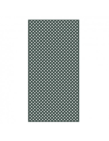 HORIZON PLASTICS Lattices privacy vert foncé 4 x 8 m