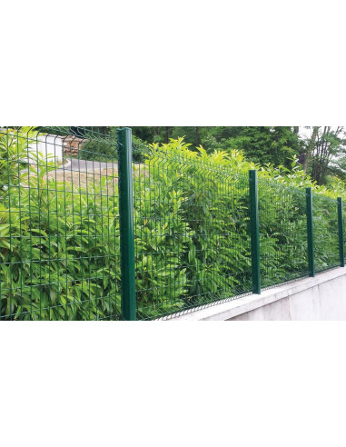 GRILLAGE Panneau grillage rigide vert 173 x H.200 cm